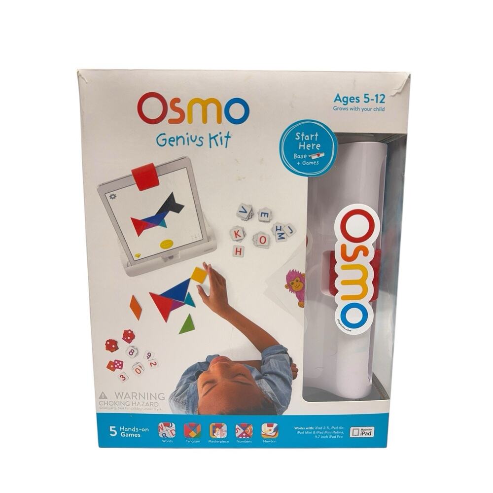 Osmo‎ Genius Kit Learning System Complete Educational Toy Ages 5-12